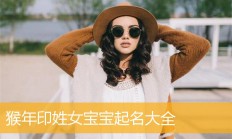 猴年女孩起名(猴年女孩起名若熙好吗)