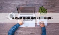 十一画的起名吉利字男孩（十一画的字）