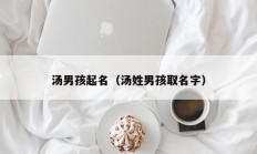 汤男孩起名（汤姓男孩取名字）