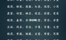 生女孩起名字(生女孩取什么名字好)
