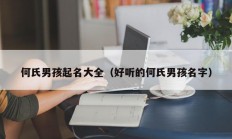 何氏男孩起名大全（好听的何氏男孩名字）